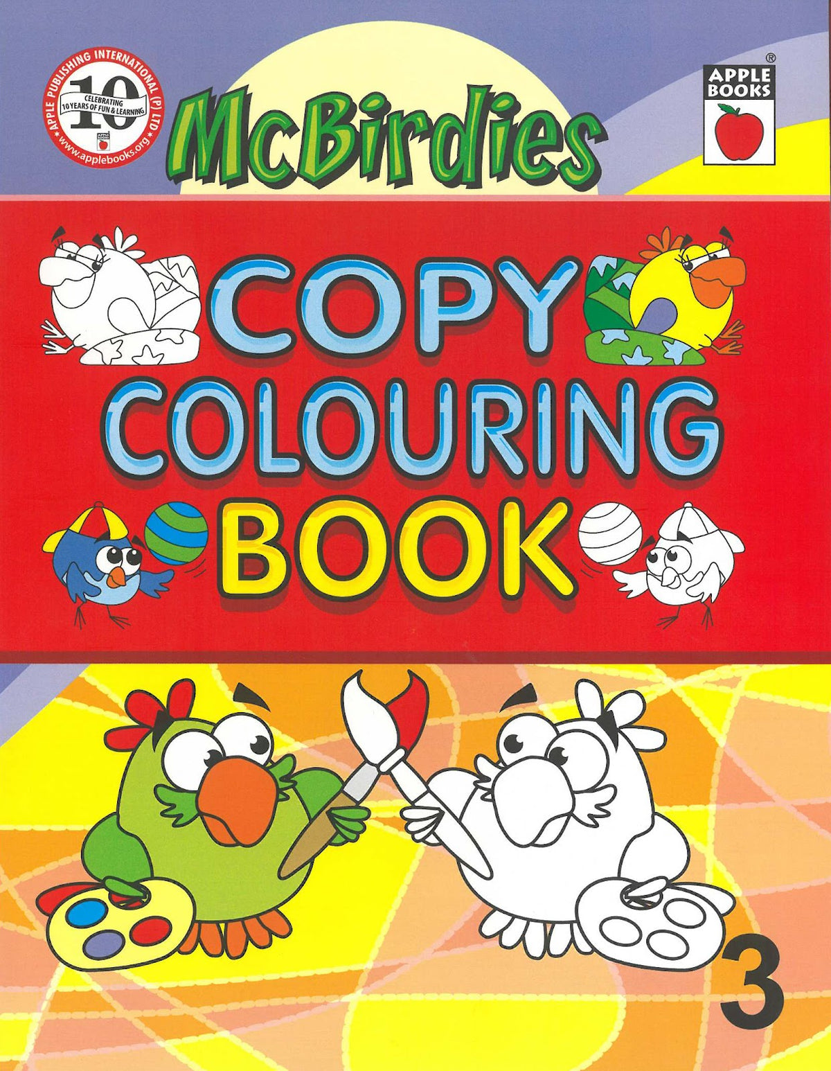 Mc Birdies Copy Colouring Book - 3