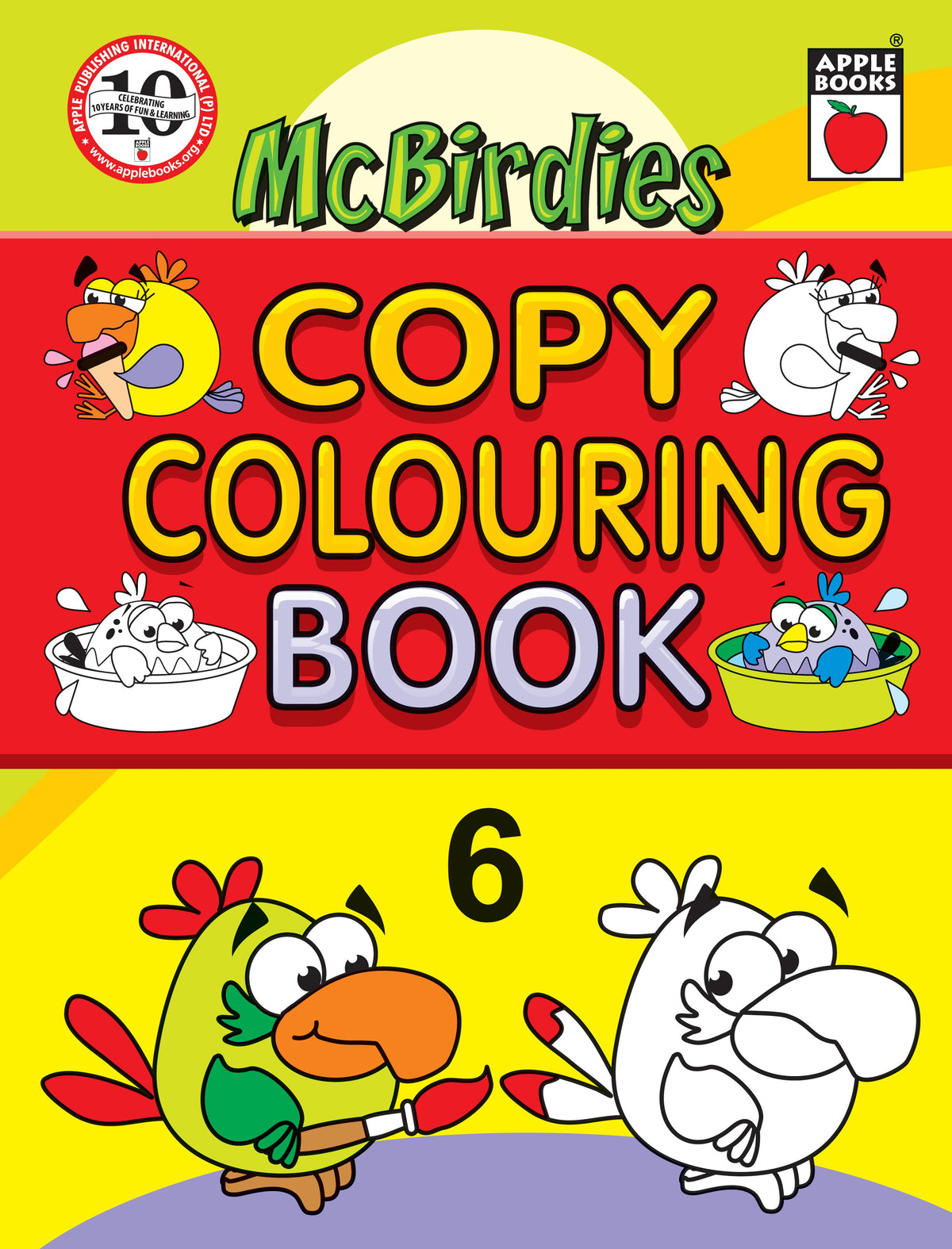 Mc Birdies Copy Colouring Book - 6