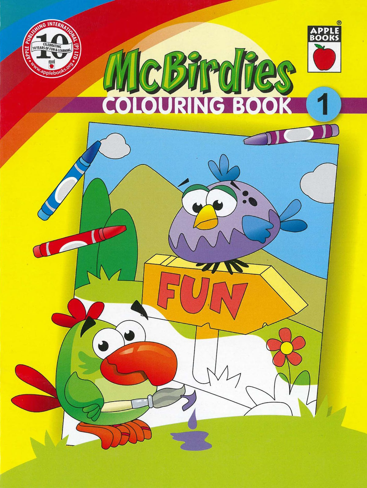 Mc Birdies Colouring Book - 1