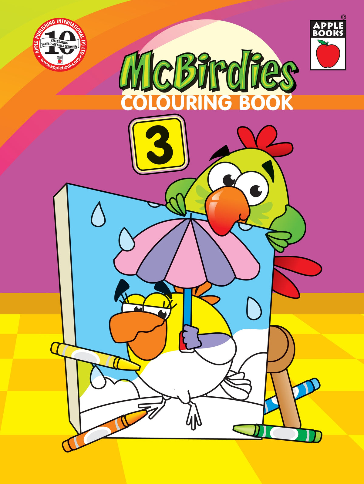 Mc Birdies Colouring Book - 3