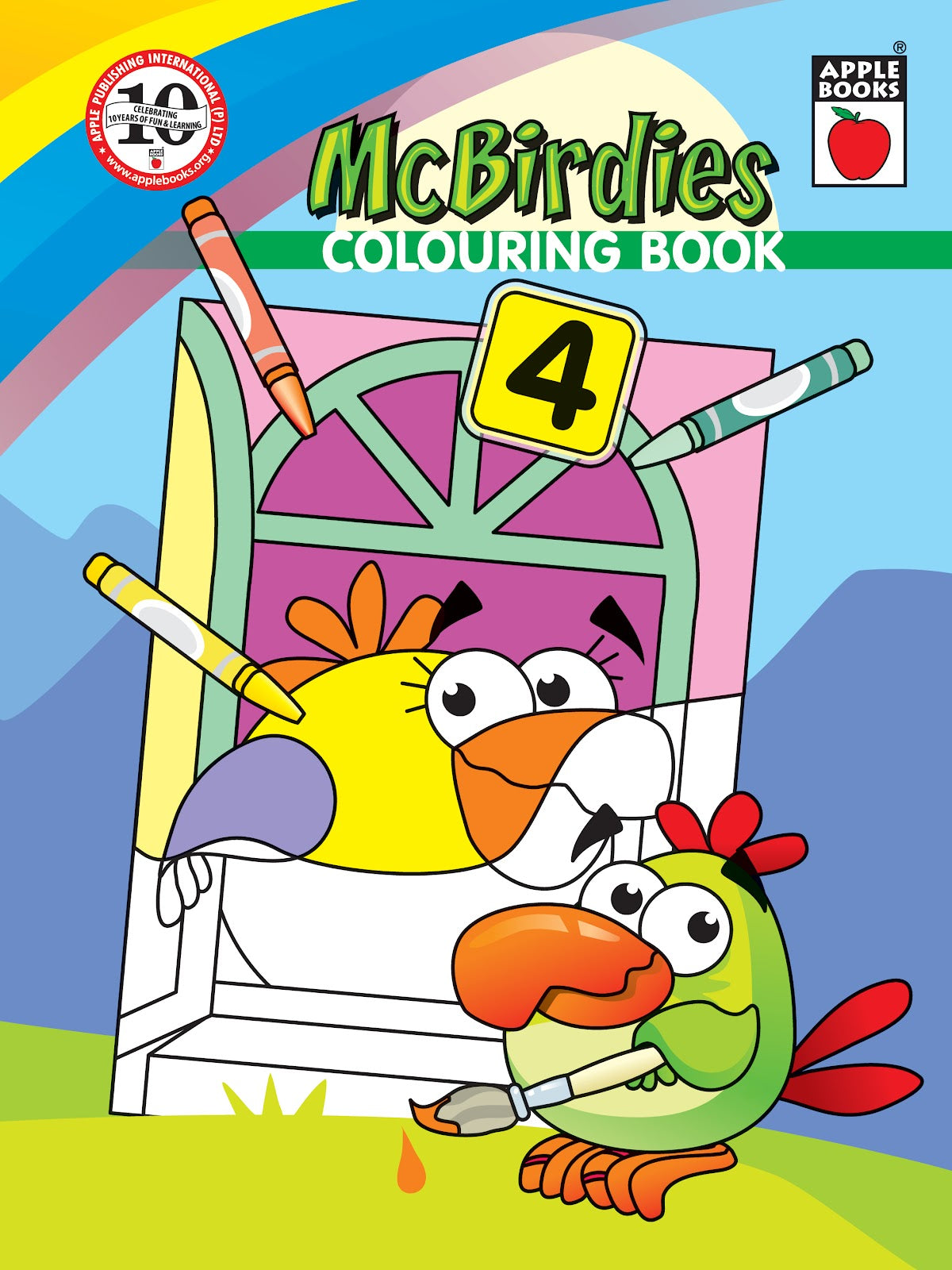 Mc Birdies Colouring Book - 4