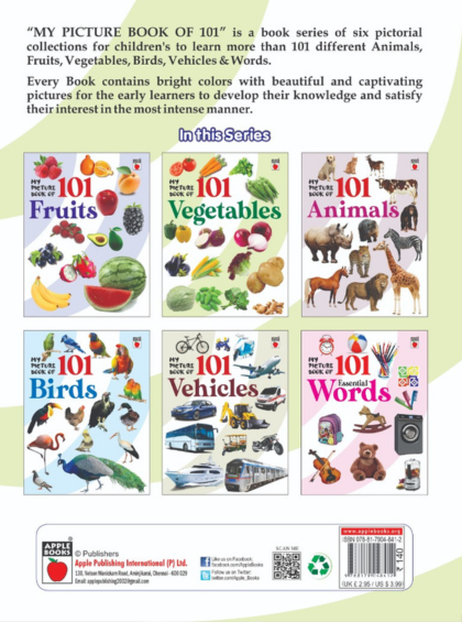 My Picture Book Of 101 Vegetables — inside pages