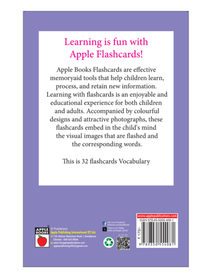 Vocabulary - 32 Cards — inside pages