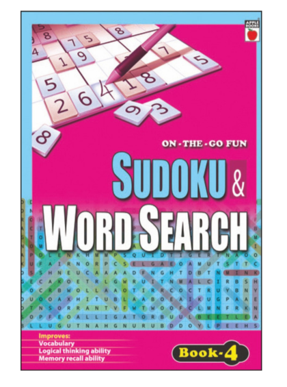 Word Search Sudoku Book 4 — cover