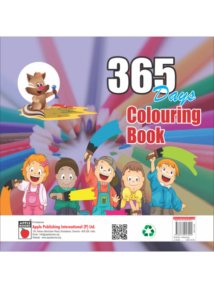 365 Days Colouring Book — inside pages