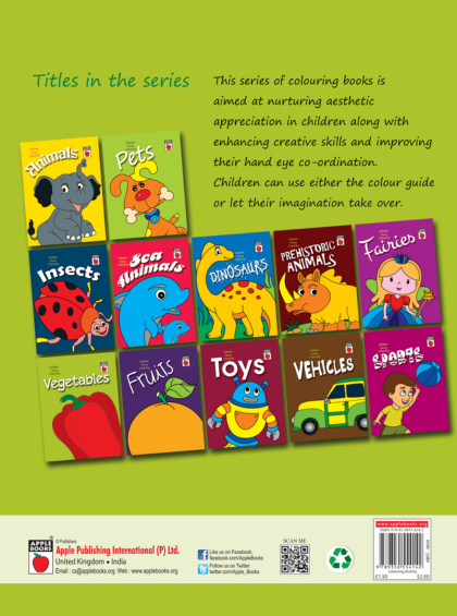 Children Fancy Colouring - Vegetables — inside pages