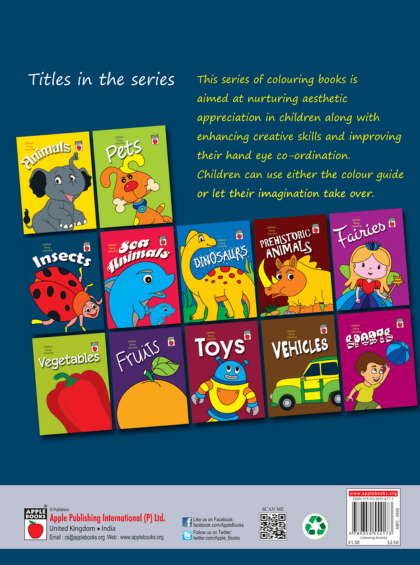 Children Fancy Colouring - Insects — inside pages