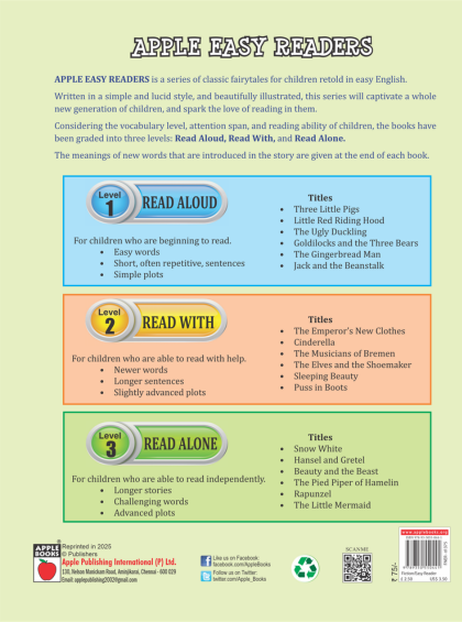 Apple Easy Readers-Snow White — inside pages
