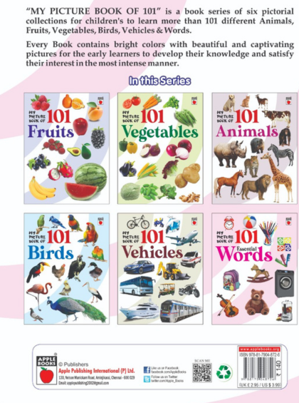 My Picture Book Of 101 Essential Words — inside pages