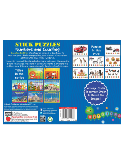 Stick PuzzlesNumbers And Counting — inside pages