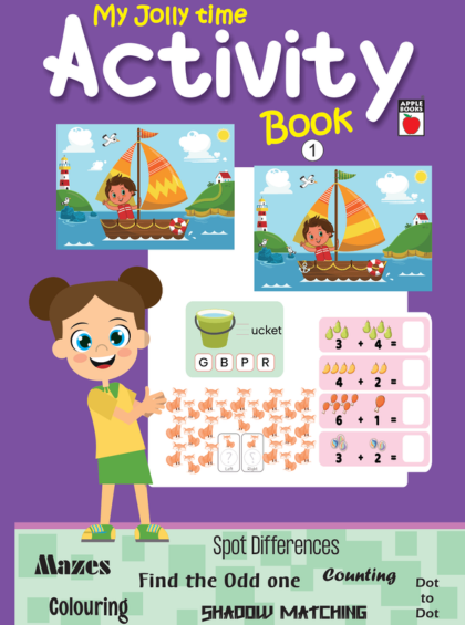 My Jollytime Activity Book -Purple