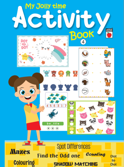 My Jollytime Activity Book -Blue