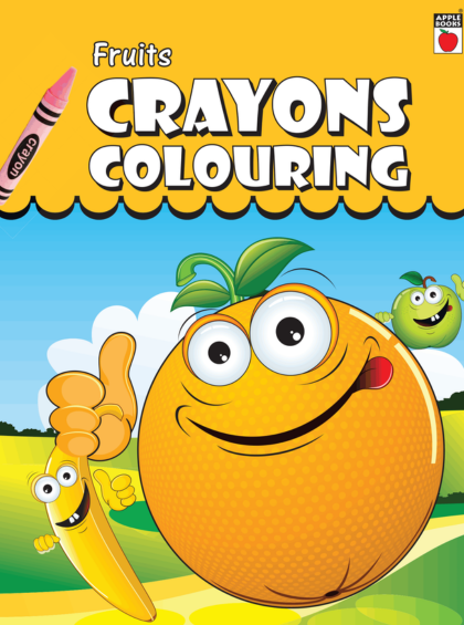 Crayon Colouring – Fruits