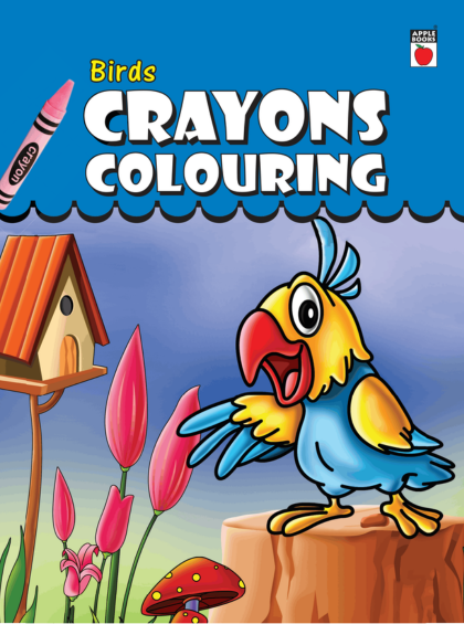 Crayons Colouring - Birds