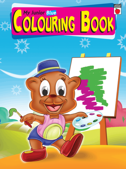 My Junior Colouring - Blue
