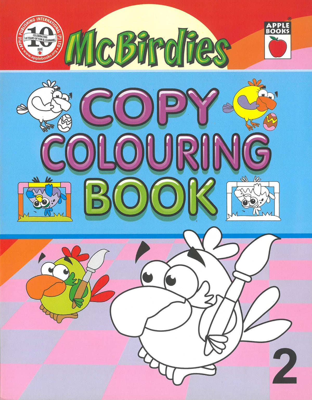 Mc Birdies Copy Colouring Book - 2