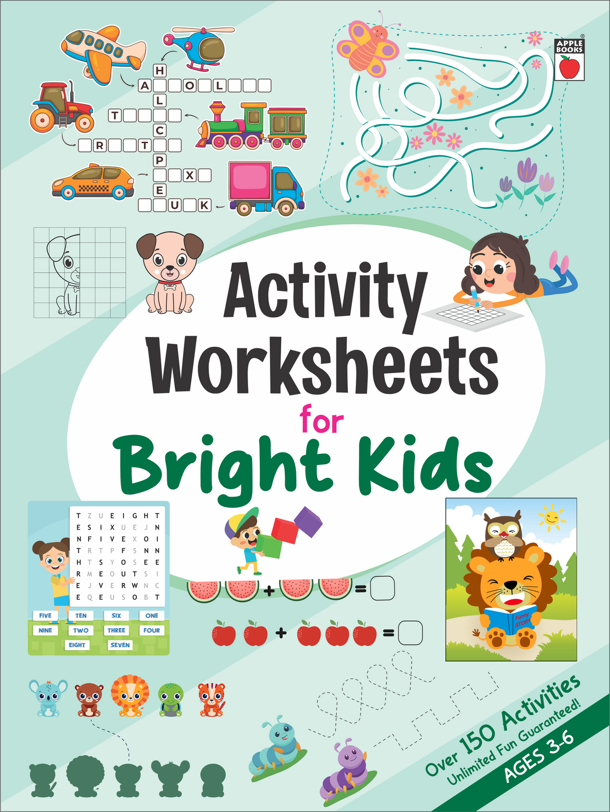 Activity Worksheets 4 Books Set Combo