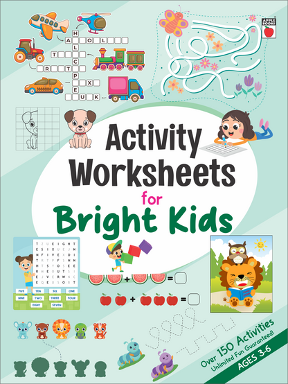 Activity Worksheets 4 Books Set Combo
