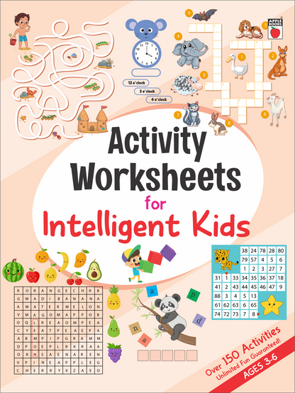 Activity Worksheets 4 Books Set Combo