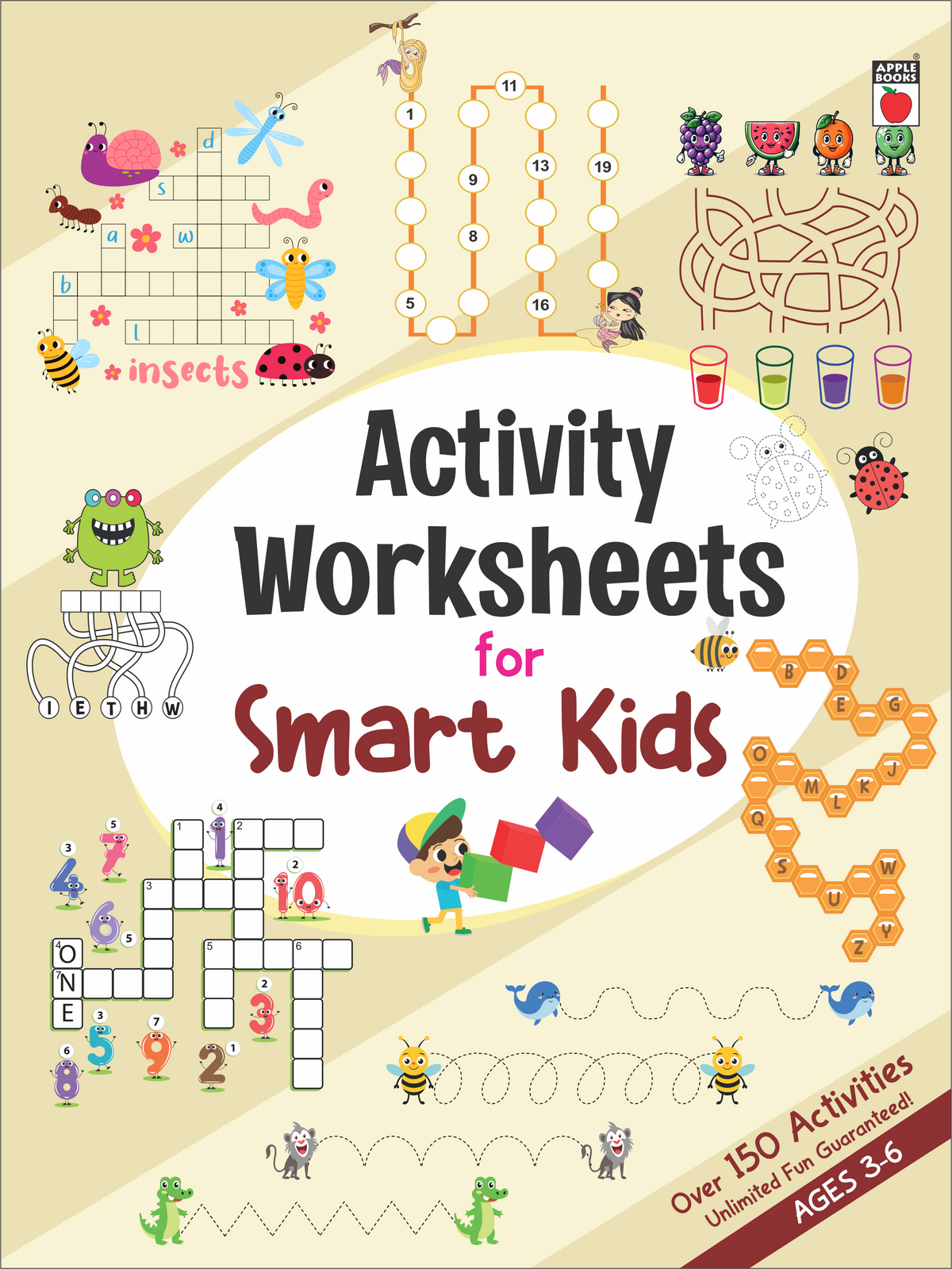 Activity Worksheets 4 Books Set Combo