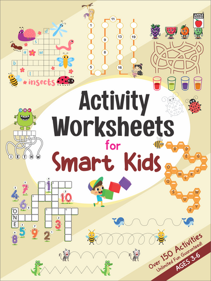 Activity Worksheets 4 Books Set Combo