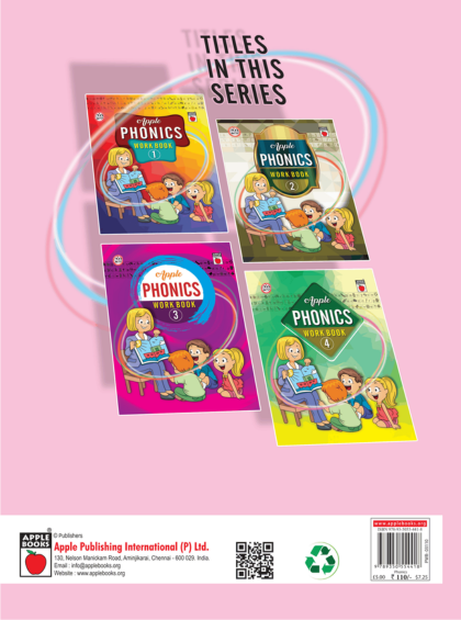 Phonics Work Book No.3 — inside pages