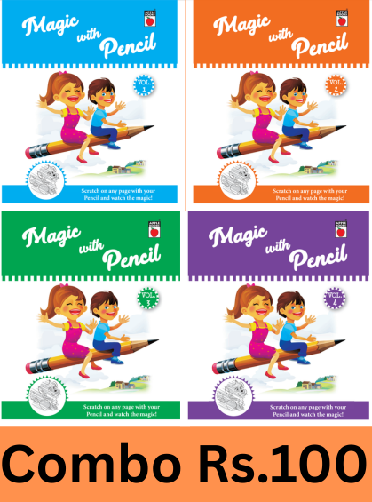 Magic With Pencil - Vol 1 to IV — cover