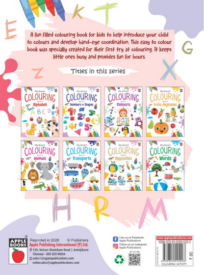 My Smart Colouring Book of Alphabets