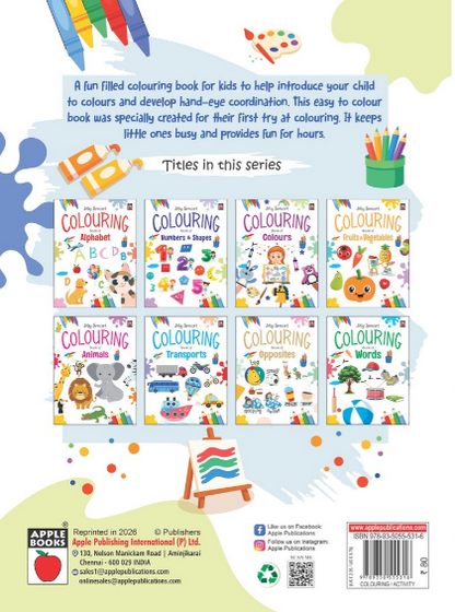 My Smart Colouring Book of Colours