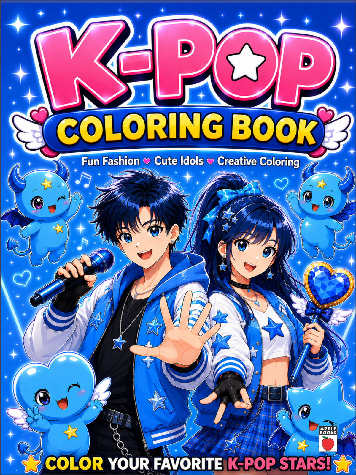 K- Pop Colouring Books Combo