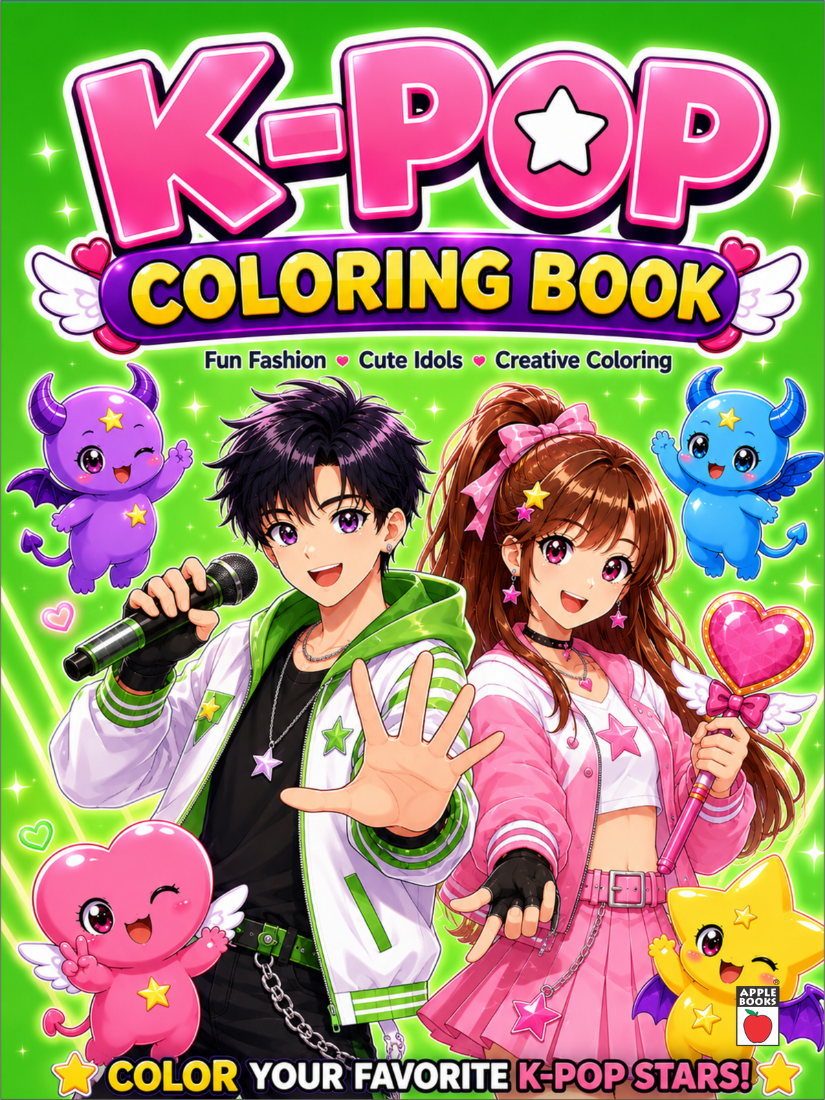 K- Pop Colouring Books Combo