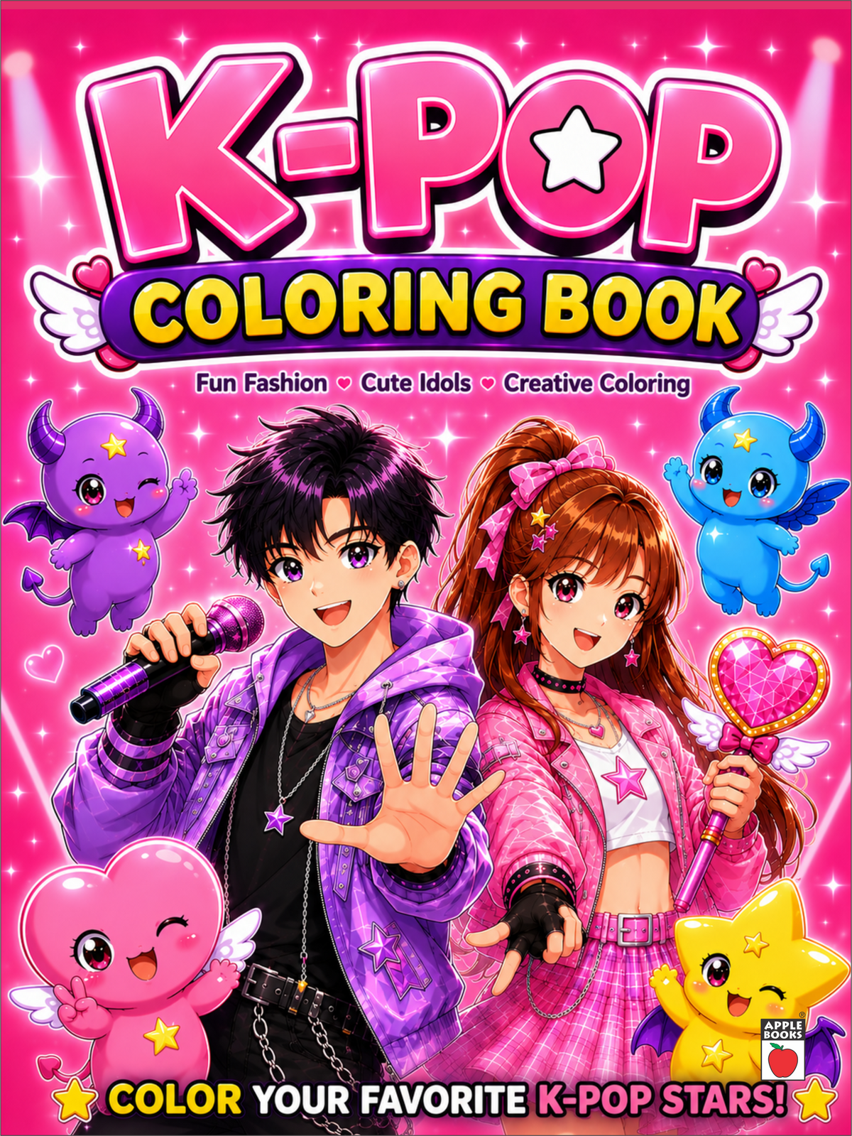 K- Pop Colouring Books Combo