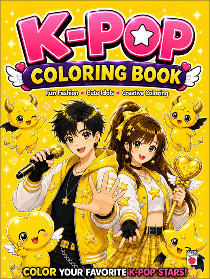K- Pop Colouring Books Combo
