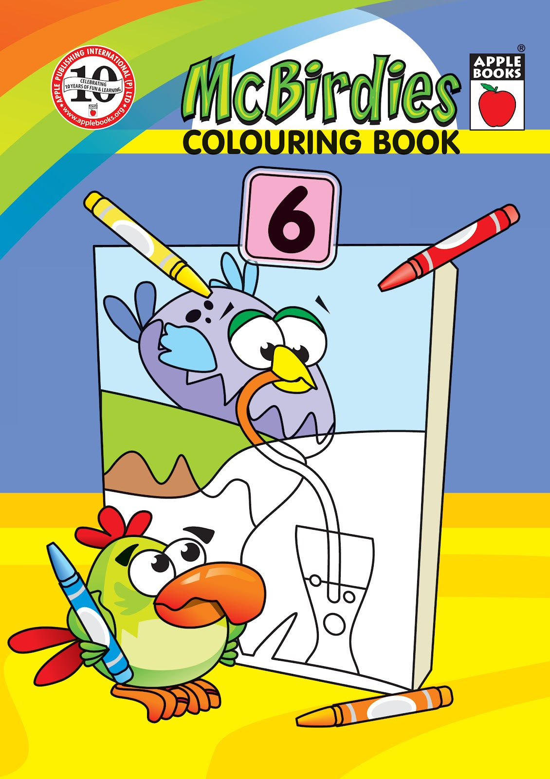 Mc Birdies Colouring Book - 6