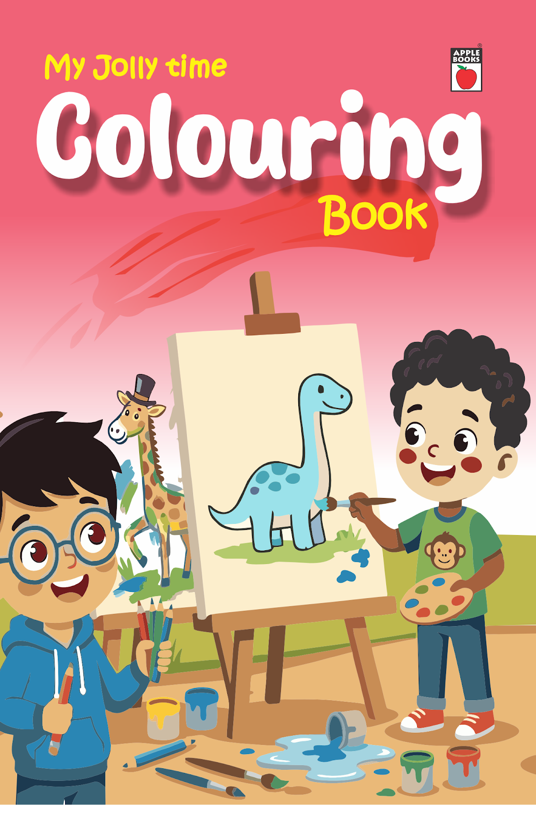 My Jollytime Colouring -Red
