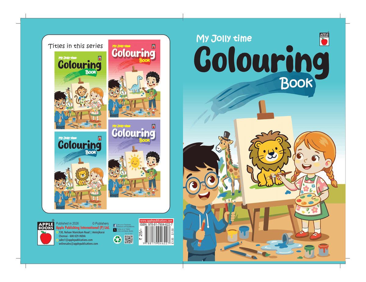 My Jollytime Colouring -Blue