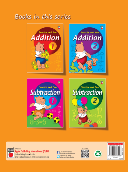 Math Practice Book - Addtion -1 — inside pages