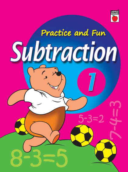 Math Practice Book - Subtraction -1 — cover