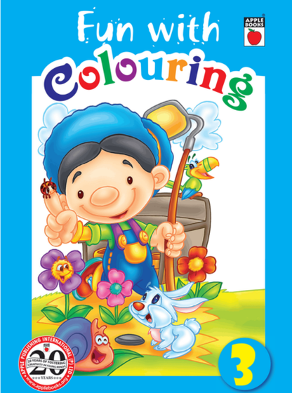Fun With Colouring - Blue — cover