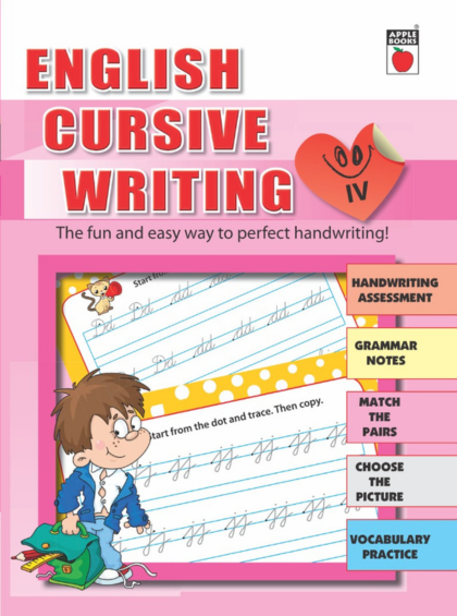 English Cursive Writing Level 4 — cover