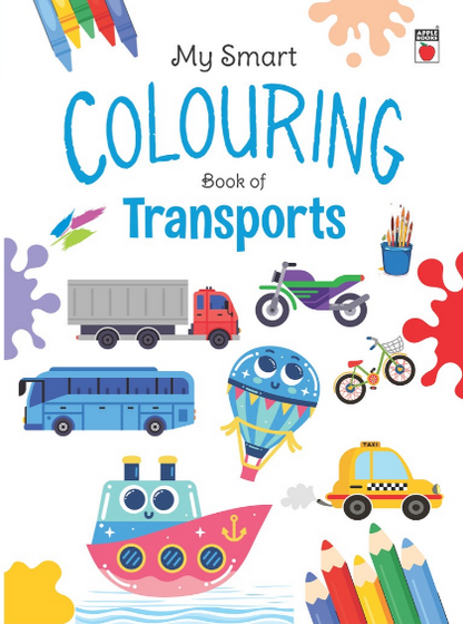 My Smart Colouring Book of Transports