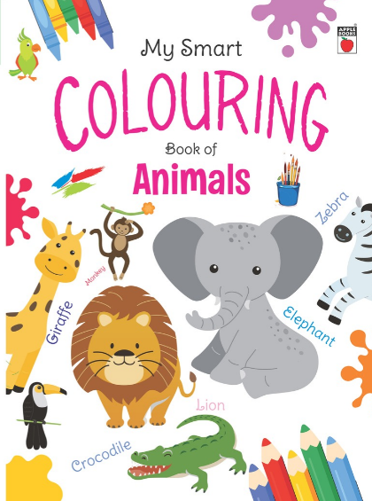 My Smart Colouring Book of Animals