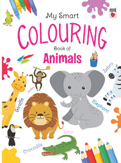 My Smart Colouring Book of Animals