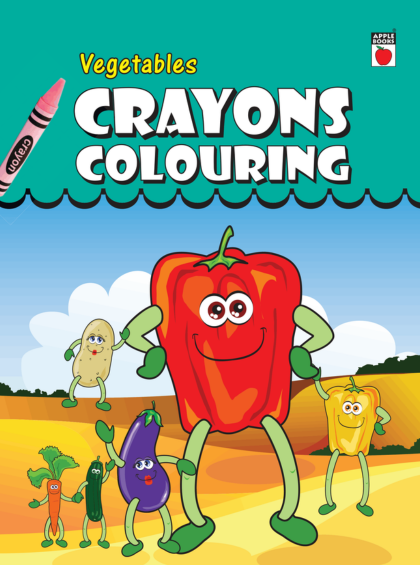 Crayon Colouring – Vegetables